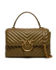 PINKO Дамска чанта Love Lady Puff Classic Cl AI 24-25 PLTT 100043 A0GK Кафяв - Mera.bg