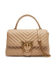 PINKO Дамска чанта Love Lady Puff Classic Cl PE 25 PLTT 100043 A0GK Бежов - Mera.bg