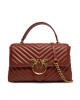 PINKO Дамска чанта Love Lady Puff Classic Cl PE 25 PLTT 100043 A0GK Кафяв - Mera.bg