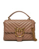 PINKO Дамска чанта Love Lady Puff Mini Cl AI 23-24 PLTT 100044 A0GK Кафяв - Mera.bg