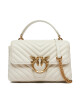 PINKO Дамска чанта Love Lady Puff Mini Cl . AI 24-25 PLTT 100044 A0GK Екрю - Mera.bg