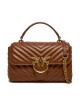 PINKO Дамска чанта Love Lady Puff Mini Cl AI 24-25 PLTT 100044 A0GK Кафяв - Mera.bg