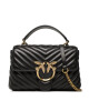 PINKO Дамска чанта Love Lady Puff Mini Cl PE 23 PLTT 100044 A0GK Черен - Mera.bg