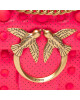 Pinko Дамска чанта Love Mini Puff Color Block Studs Cl PE 22 PLTT 1P22KZ Y7U5 Fuxia Fluo Q46Q - Mera.bg