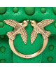 Pinko Дамска чанта Love Mini Puff Color Block Studs Cl PE 22 PLTT 1P22KZ Y7U5 Green T71Q - Mera.bg