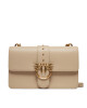 PINKO Дамска чанта Love One Classic Cl AI 24-25 PLTT 100053 A0F1 Бежов - Mera.bg