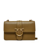 PINKO Дамска чанта Love One Classic Cl AI 24-25 PLTT 100053 A0F1 Кафяв - Mera.bg