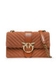 Pinko Дамска чанта Love One Classic Cl PE 23 PLTT 100053 A0F6 Кафяв - Mera.bg