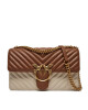 Pinko Дамска чанта Love One Classic Cl PE 24 PLTT 10053 A1R3 Cuoio/Bian LZBQ - Mera.bg