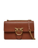 PINKO Дамска чанта Love One Classic Dc AI 24-25 PLTT 100941 A0F1 Кафяв - Mera.bg