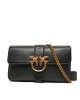 PINKO Дамска чанта Love One Classic Slouchy Fl PE 25 PLTT 104524 A0QO Черен - Mera.bg