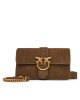 PINKO Дамска чанта Love One Classic Slouchy Fl PE 25 PLTT 104524 A2CC Каки - Mera.bg