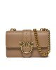 Pinko Дамска чанта Love One Mini C AI 23-24 PLTT 100058 A0F1 Кафяв - Mera.bg