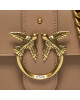 Pinko Дамска чанта Love One Mini C AI 23-24 PLTT 100058 A0F1 Кафяв - Mera.bg