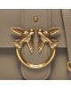 PINKO Дамска чанта Love One Mini Cl AI 23-24 PLTT 100059 A0F1 Сив - Mera.bg
