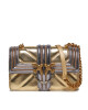 Pinko Дамска чанта Love One Mini Cl AI 23-24 PLTT 100059 A179 Gold ZZLQ - Mera.bg