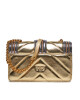 Pinko Дамска чанта Love One Mini Cl AI 23-24 PLTT 100059 A179 Gold ZZLQ - Mera.bg