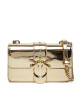 PINKO Дамска чанта Love One Mini Cl PE 24 PLTT 100059 A1JD Златист - Mera.bg