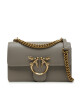 PINKO Дамска чанта Love One Mini Dc AI 23-24 PCPL 100074 A0F1 Сив - Mera.bg
