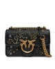 PINKO Дамска чанта Love One Mini Dc AI 24-25 PLTT 100074 A1YW Черен - Mera.bg