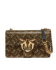 PINKO Дамска чанта Love One Mini Light Cl AI 24-25 PLTT 103335 A20D Кафяв - Mera.bg