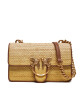 Pinko Дамска чанта Love One Mini Light Cl PE 24 PLTT 103335 A1JA Жълт - Mera.bg