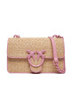 PINKO Дамска чанта Love One Mini Light Cl PE 24 PLTT 103335 A1RQ Цветен - Mera.bg