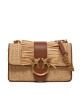 Pinko Дамска чанта Love One Mini Light Cl PE 24 PLTT 103335 A1RS Бежов - Mera.bg
