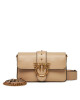 PINKO Дамска чанта Love One Mini Slouchy Fl PE 25 PLTT 104340 A0QO Бежов - Mera.bg