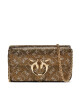 PINKO Дамска чанта Love One Pocket C AI 24-25 PLTT 100061 A20D Златист - Mera.bg