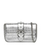 PINKO Дамска чанта Love One Pocket Simply C AI 24-25 PLTT 103838 A1W5 Сребрист - Mera.bg