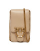 PINKO Дамска чанта Love One Smart . AI 24-25 PLTT 102739 A0F1 Бежов - Mera.bg