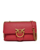 PINKO Дамска чанта Love One Soft Mini AI 24-25 PLTT 104528 A29Q Червен - Mera.bg