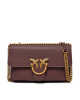 PINKO Дамска чанта Love One Soft Mini AI 24-25 PLTT 104528 A29Q Виолетов - Mera.bg