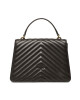 Pinko Дамска чанта Love One Top Handle Classic Ligh PE 23 PLTT 100066 A0GK Dark Brown M04Q - Mera.bg