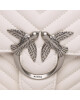 Pinko Дамска чанта Love One Top Handle Classic Ligh . PE 23 PLTT 100066 A0GK White Z14O - Mera.bg