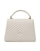 Pinko Дамска чанта Love One Top Handle Classic Ligh PE 23 PLTT 100066 A0GK Бял - Mera.bg