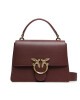 Pinko Дамска чанта Love One Top Handle Classic Light AI 23-24 PLTT 100066 A0F1 Ribes Inte WW5Q - Mera.bg