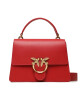 PINKO Дамска чанта Love One Top Handle Classic Light PE 23 PLTT 100066 A0F1 Червен - Mera.bg