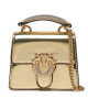 PINKO Дамска чанта Love One Top Handle Micro Light AI 24-25 PLTT 102740 A1JD Златист - Mera.bg