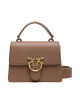 Pinko Дамска чанта Love One Top Handle Mini Light 100071 A0F1 Biscotto Zenzero/Antique Gold - Mera.bg