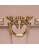 Pinko Дамска чанта Love One Top Handle Mini Light . AI 23-24 PLTT Cipria O81Q - Mera.bg