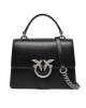PINKO Дамска чанта Love One Top Handle Mini Light AI 24-25 PLTT 100071 A1VF Черен - Mera.bg