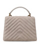 Pinko Дамска чанта Love One Top Handle Mini Light PE 23 PLTT 100071 A0F6 Сив - Mera.bg