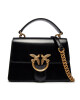 Pinko Дамска чанта Love One Top Handle Mini Light . PE 24 PLTT 100071 A1EN Черен - Mera.bg