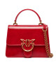 PINKO Дамска чанта Love One Top Handle Mini Light PE 25 PLTT 100071 A1UV Червен - Mera.bg