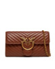 PINKO Дамска чанта Love One Wallet C AI 24-25 PLTT 100062 A0GK Кафяв - Mera.bg