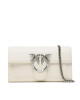Pinko Дамска чанта Love One Wallet C PE 23 PLTT 100062 A0F1 Бял - Mera.bg