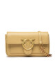 Pinko Дамска чанта Love Pocket Simply Cl PE 22 PLTT 1P22HU Y7SP Banana C38B - Mera.bg