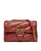 PINKO Дамска чанта Love Puff Classic Cl . AI 24-25 PLTT 100038 A0F2 Бордо - Mera.bg